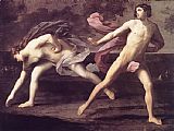 Guido Reni Famous Paintings - Atalanta and Hippomenes